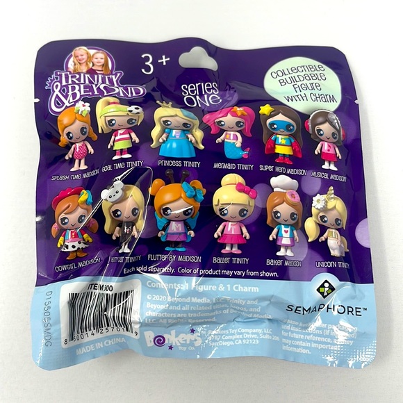 Trinity and Beyond Series 1 (2020) *Mystery Blind Bag* Figurine and Charm! - Picture 2 of 3
